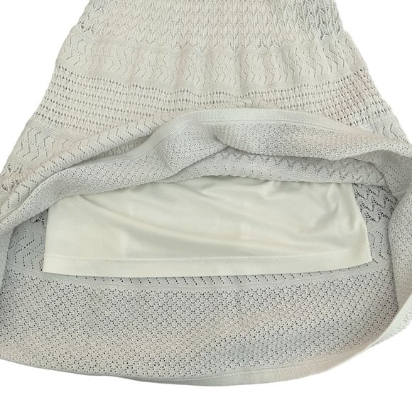 Lauren Ralph Lauren Women's White Sleeveless Knitted Dress, Size PXS - Picture 5 of 8